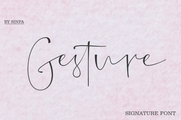 Gesture Font