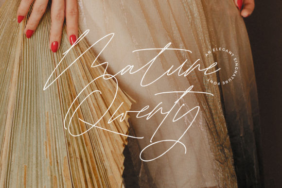 Mature Qwerty Font