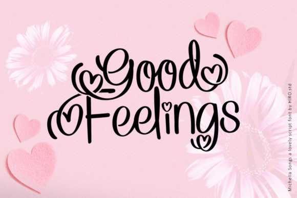 Michella Songs Font