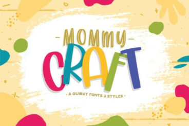 Mommy Crafts  Font