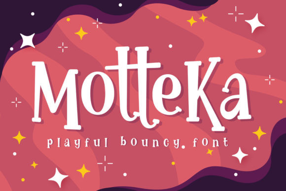 Motteka Font Motteka Font