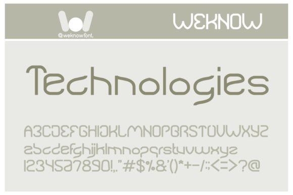 Natural Font