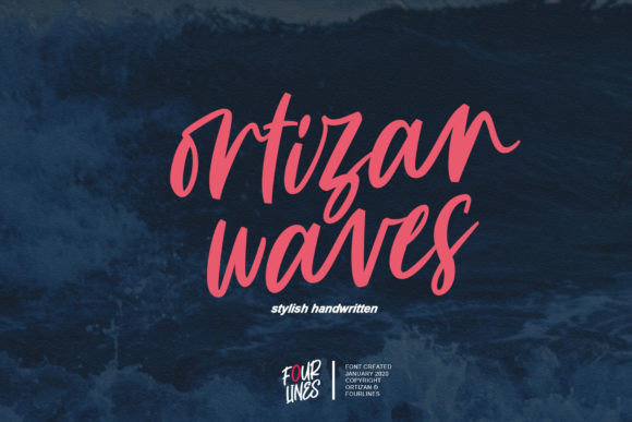 Ortizan Waves Font