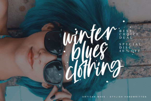 Ortizan Waves Font