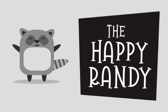Raccoon Font Raccoon Font