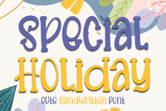 Special Holiday Font