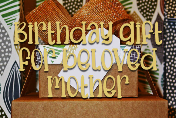 Special Holiday Font