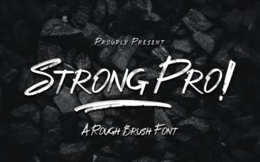 Strong Pro Font