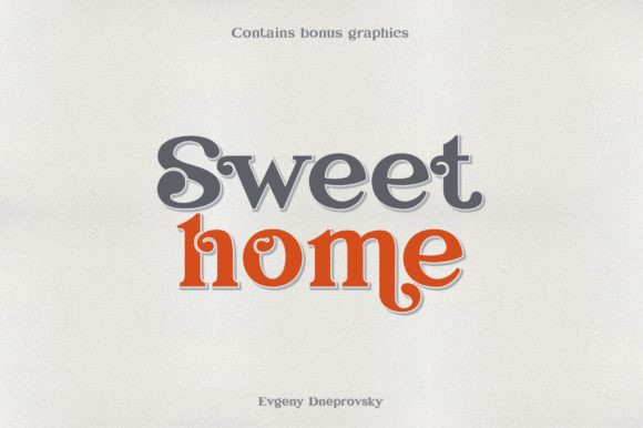 Sweet Home Font