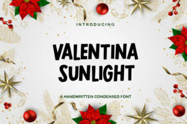 Valentina Sunlight Font
