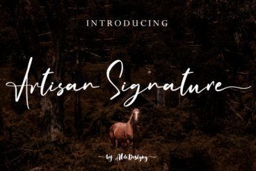 Artisan Signature Font
