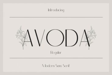 Avoda Font
