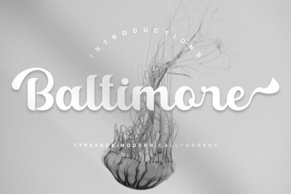 Baltimore Font Baltimore Font