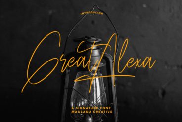 Great Alexa Font