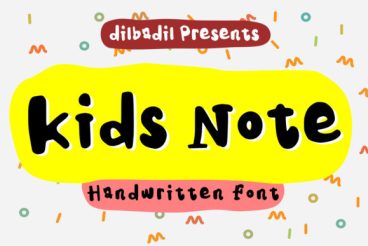 Kids Note Font
