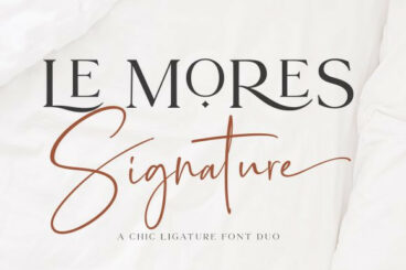 Le Mores Signature Font