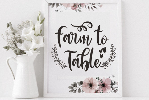 Little Farmhouse Font