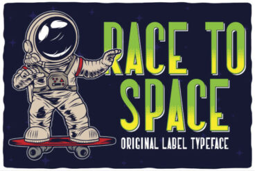 Race to Space Font
