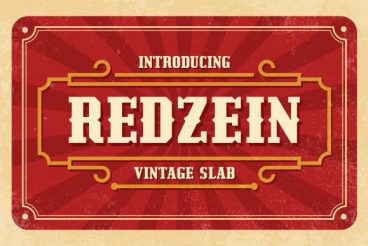 Redzein Font