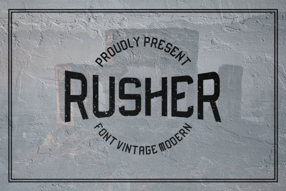 Rusher Font