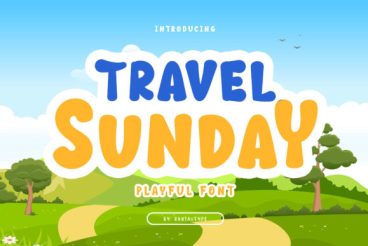 Travel Sunday Font