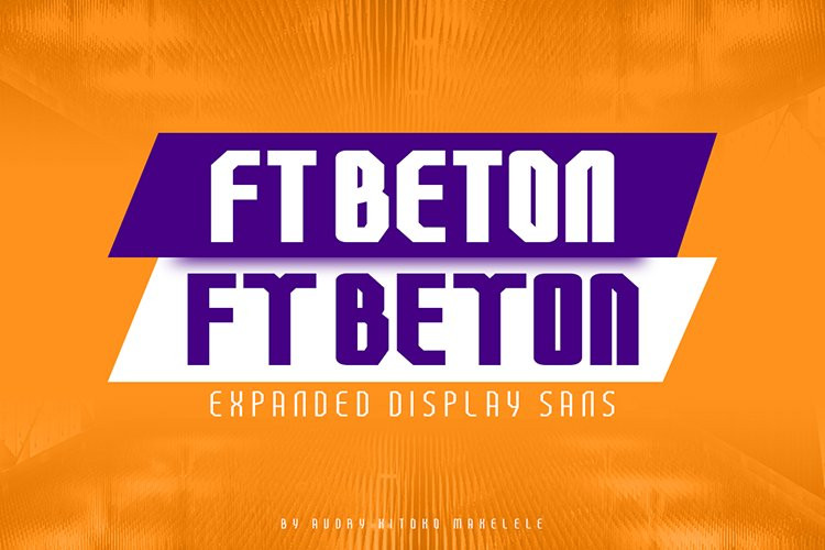 FT Beton Expanded Font