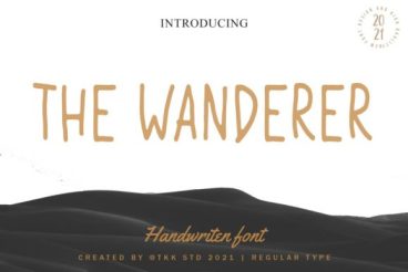 The Wanderer Font