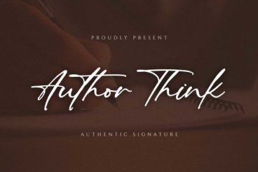 Author Think Font