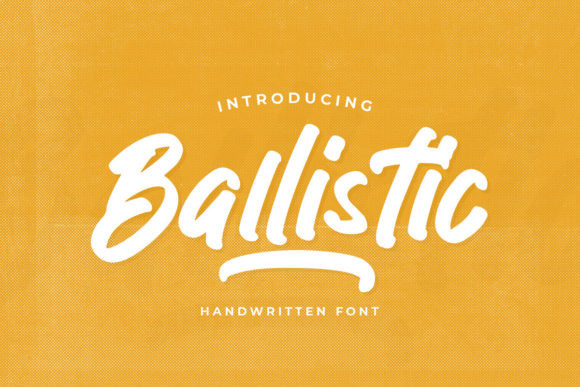 Ballistic Font