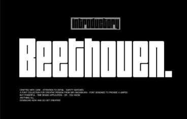 Beethoven Font