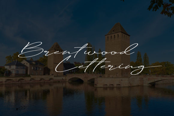 Brentwood Mountains Font