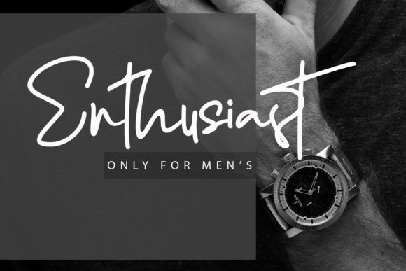 Enthusiast Behavior Font
