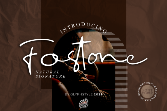 Fostone Font Fostone Font