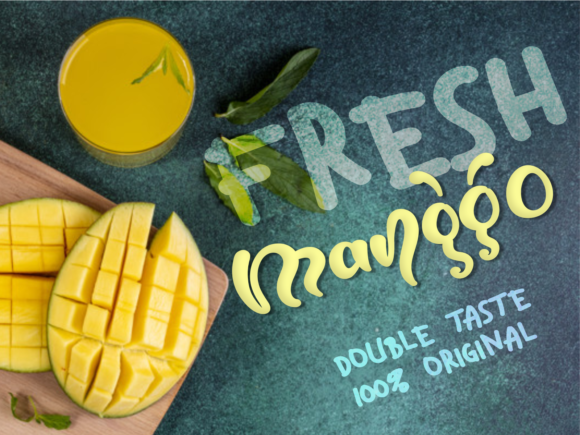 Fruit Squirting Font Fruit Squirting Font