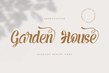 Garden House Font