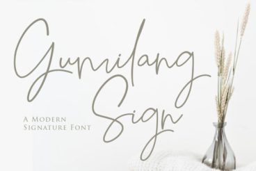 Gumilang Sign Font