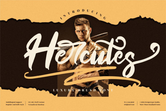Hercutes Font Hercutes Font