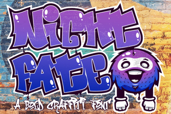 Nightfate Font Nightfate Font