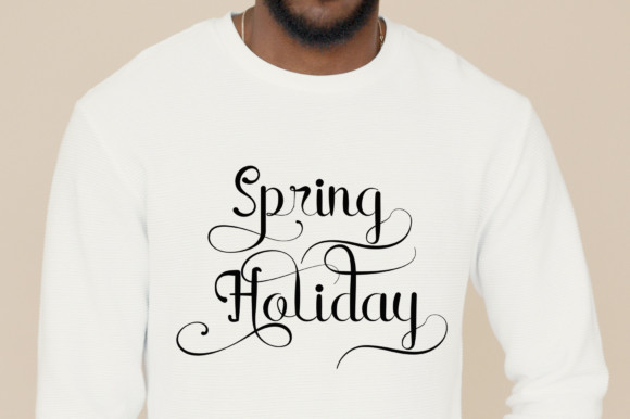 Rain in Spring Font Rain in Spring Font