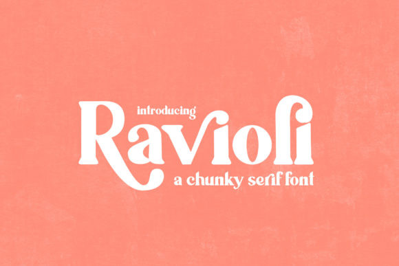 Ravioli Font