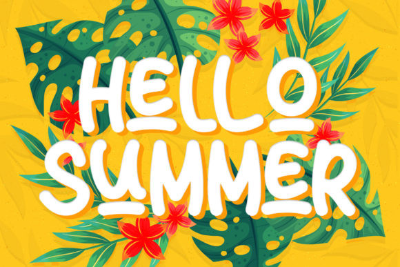 Sun Summer Font