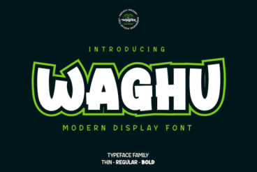 Waghu Font