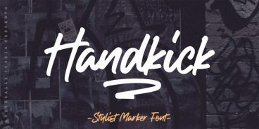 Handkick Font