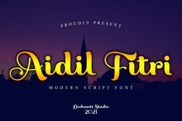 Aidil Fitri Font Ifonts Xyz