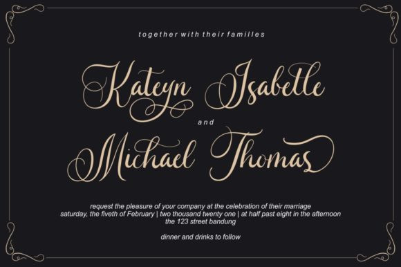 Caliner Script Font