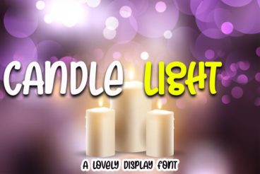 Candle Light Font