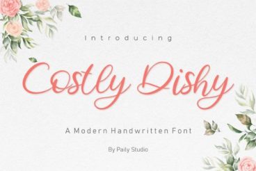 Costly Dishy Font