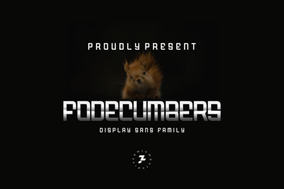 Fodecumbers Font