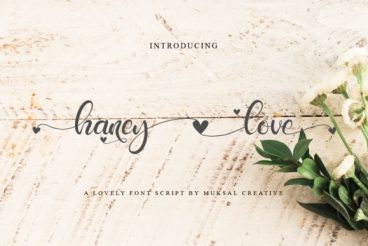 Haney Love Font