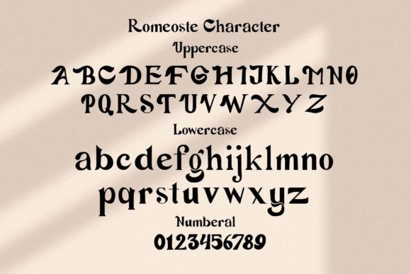Romeoste Font